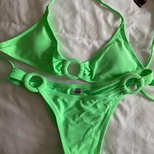 Green Blackbough bikini